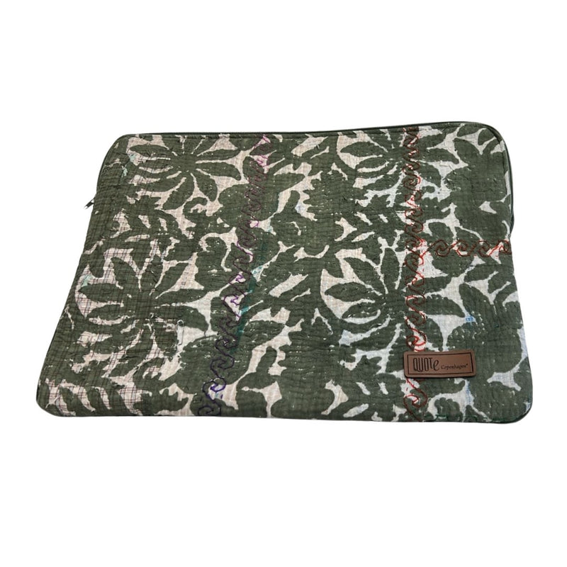 Ipad Cover Vintage Pearl Wisper Moss Reverse