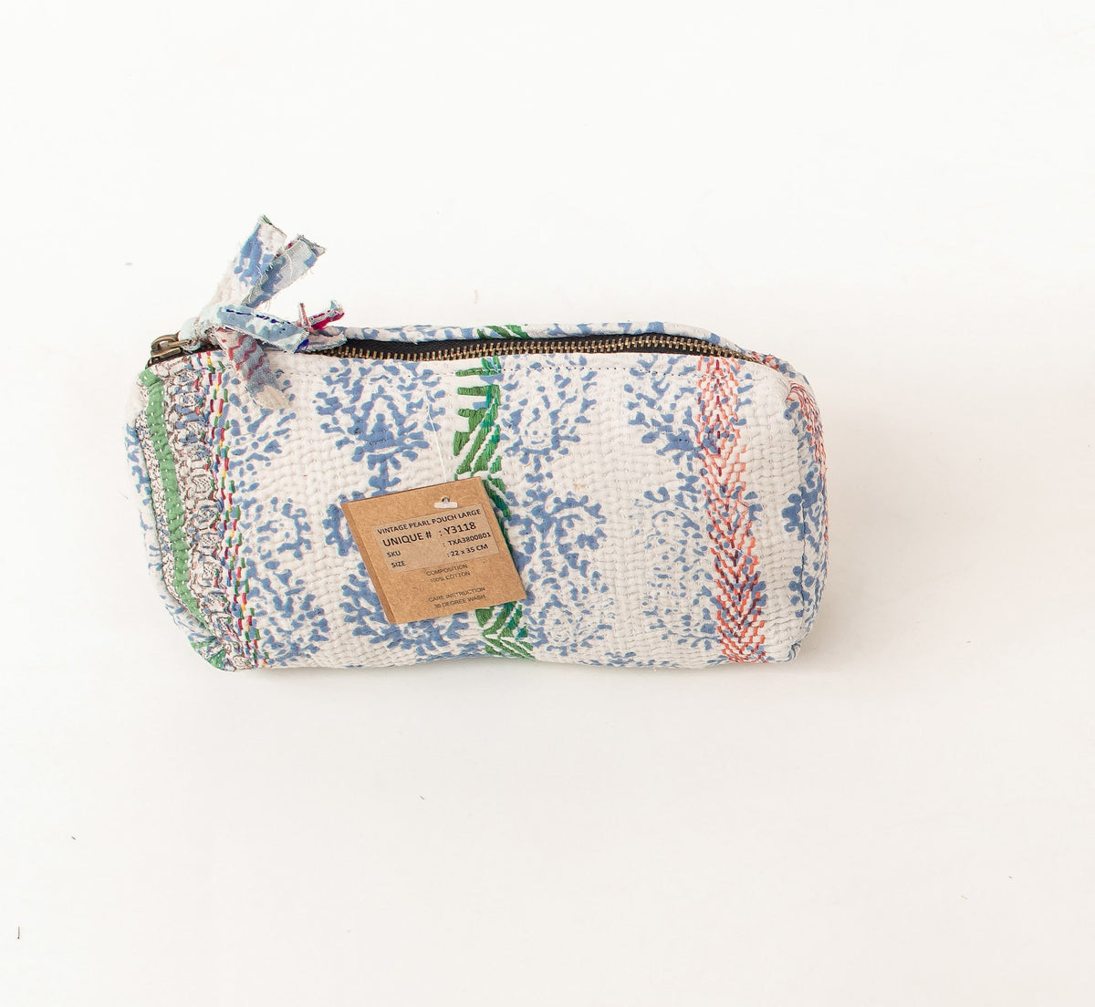 Vintage Pearl Pouch Large