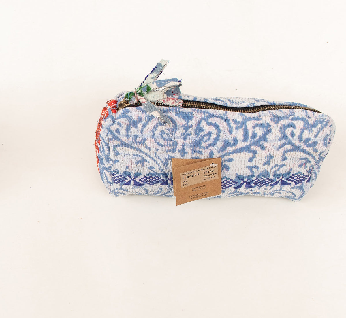 Vintage Pearl Pouch Large